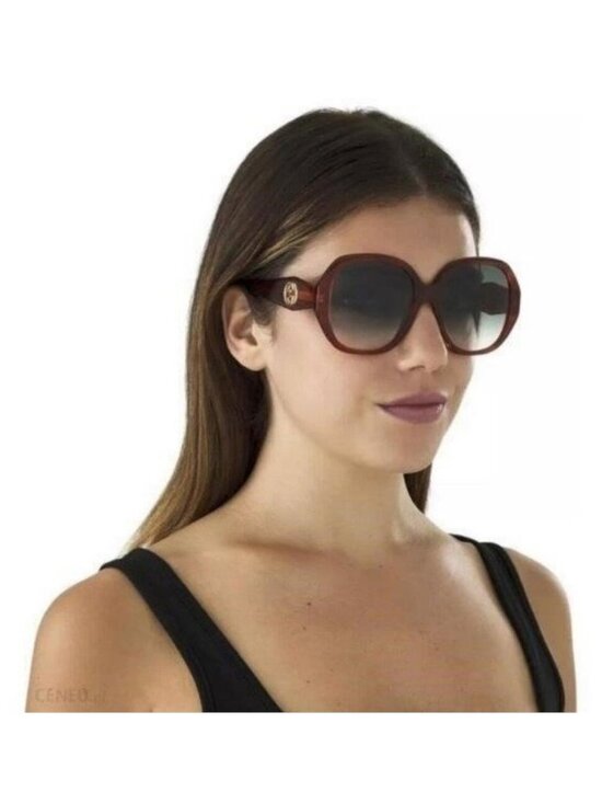 New Authentic GUCCI GG0796S-003\\\\ Oversized Octagonal Sunglasses